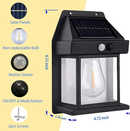 Solar Tungsten Wall Light