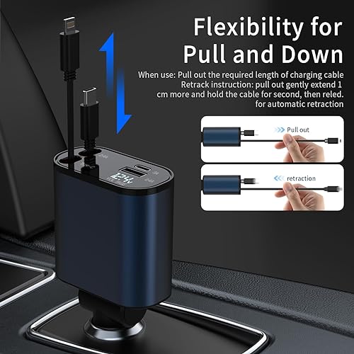 Retractable Fast Car Charger