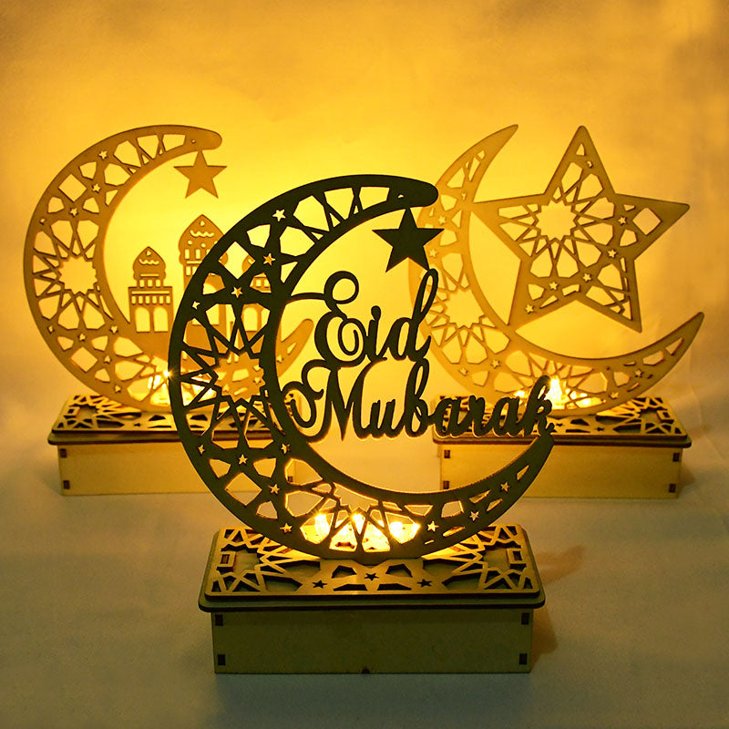 Eid Mubarak LED String Ornament Lights