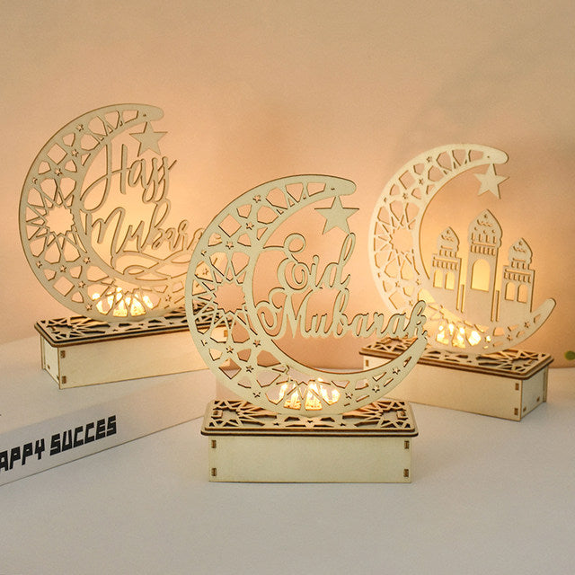 Eid Mubarak LED String Ornament Lights