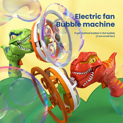 Dinosaur Bubble Blower Gun Machine